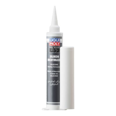 Liqui Moly Silicone Sealing Compound Black 80Ml [6177]