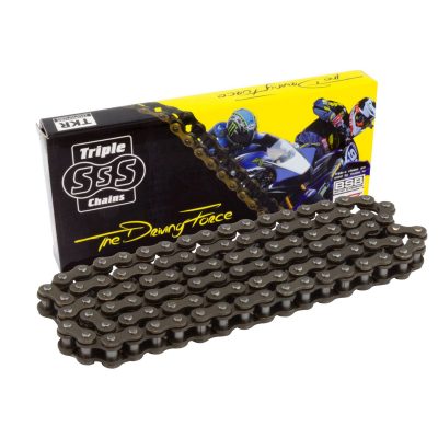 Triple S Heavy Duty 25H-84 Link Cam Chain - Black