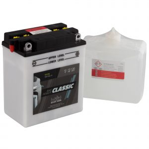 intAct CB12AL-A Classic Bike-Power Battery With Acid Pack