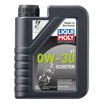 Liqui Moly Oil 4 Stroke - Semi Synth - Scooter - 0W-30 1L #21153 #ACEA A5/B5