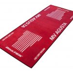 BikeTek Series 3 Mv Agusta Logo Garage Mat 190 X 80cm