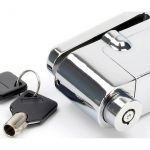 Mammoth Security Chrome Alarmed Disc Lock With 6mm Pin