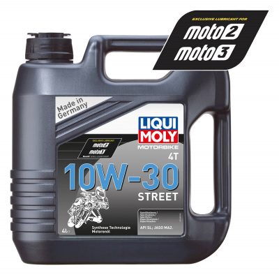 Liqui Moly 4 Stroke Semi Synthetic Street 10W-30 4L - #1688